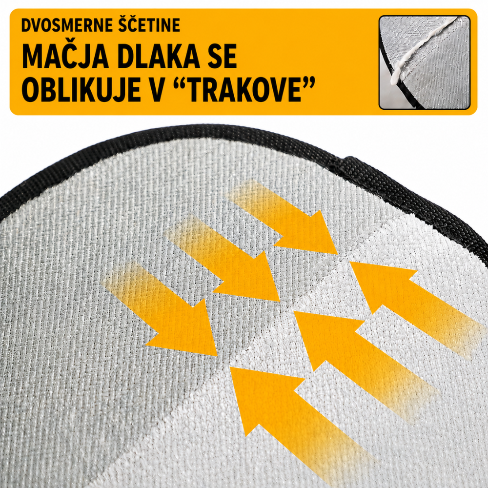 MONORA - Rokavice za večkratno odstranjevanje dlak hišnih ljubljenčkov